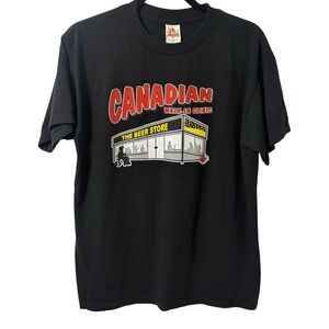 Canadian Walk in Clinic Beer Store Shirt Men’s Funny Tee Medium T Shirt Black